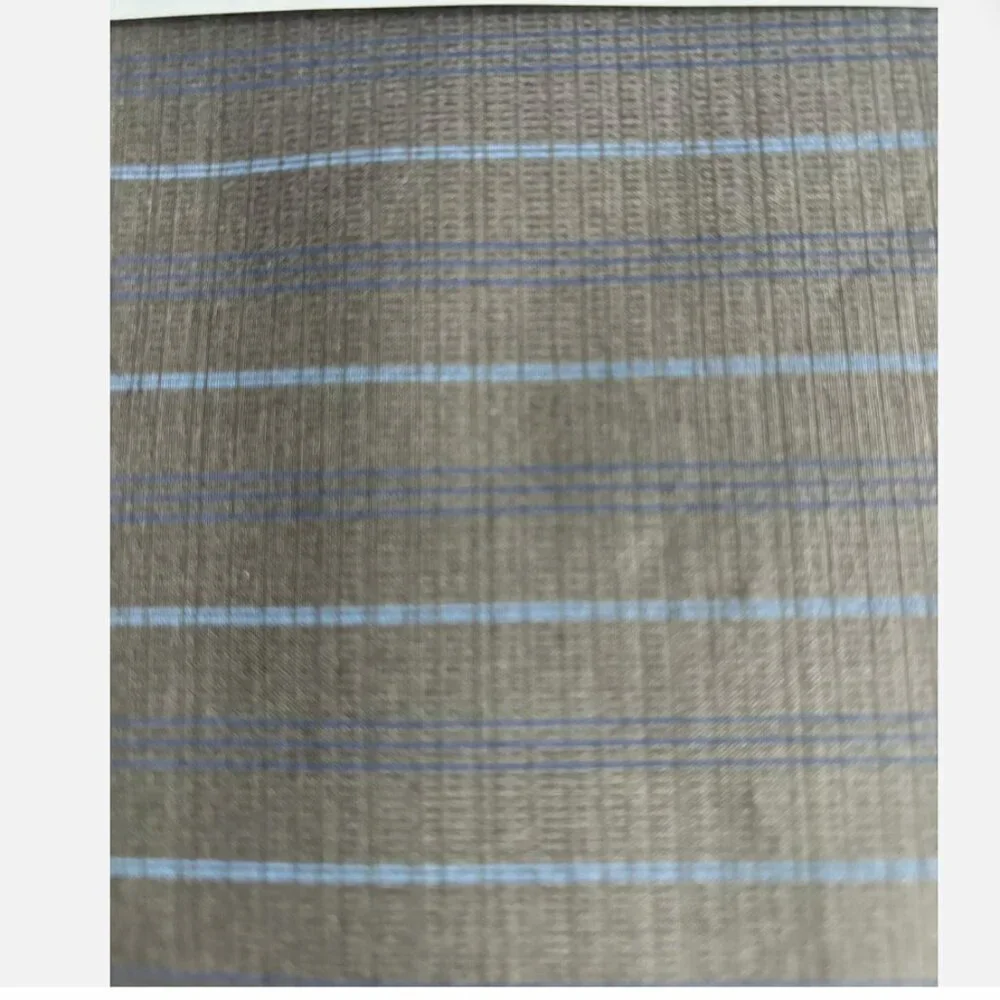 Calvin Klein Home Jasper Stripe Pillowcases Brown Blue Gray Pinstripe 2 Standard